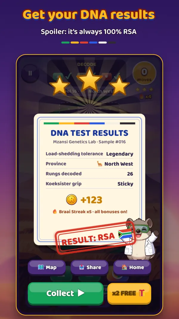 No DNA, Just RSA screenshot 2